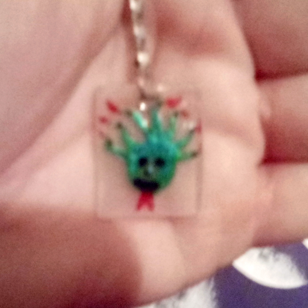 4/ $10 Medusa protection choker/ necklace 16 in
